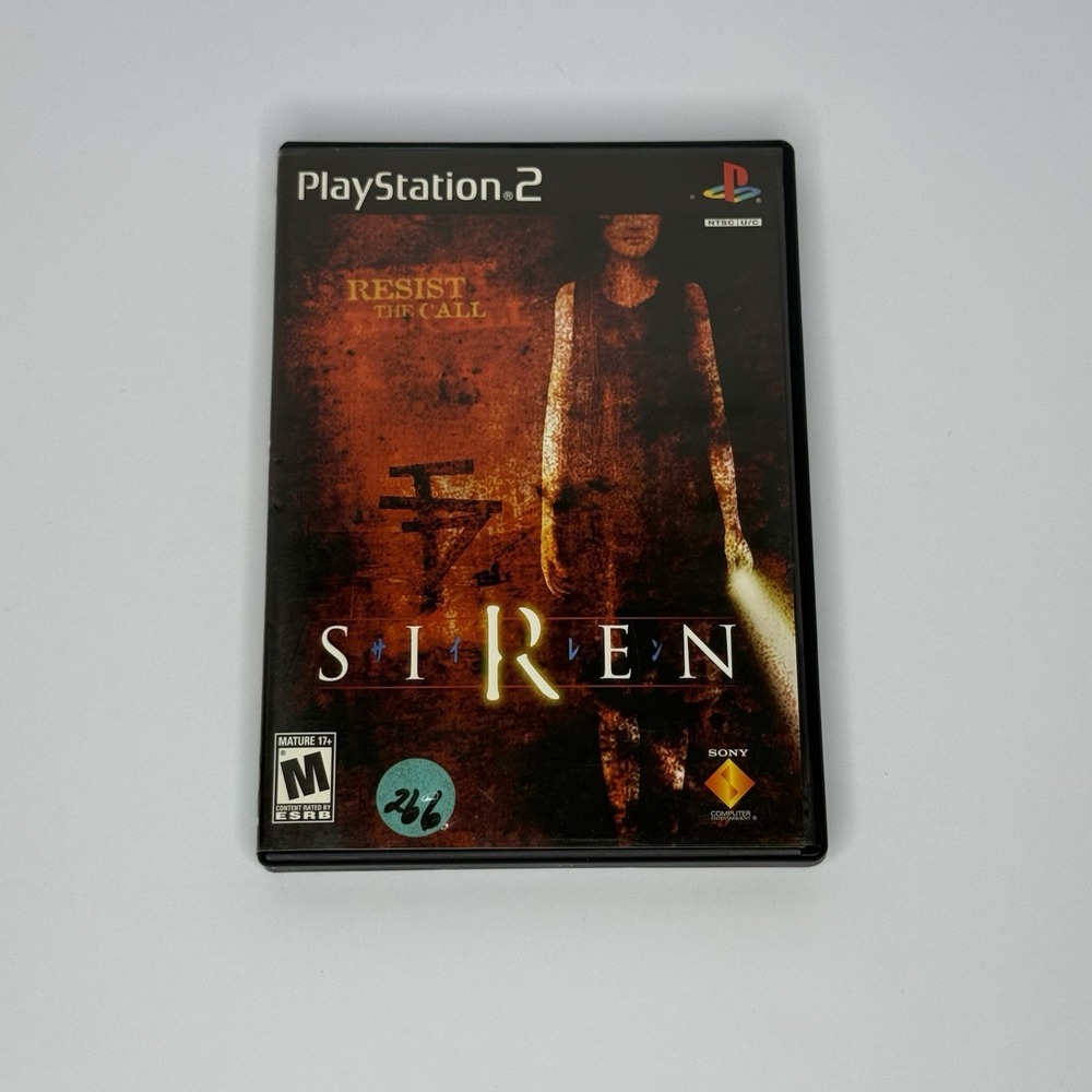 Siren (PlayStation 2, 2004) PS2 CIB w/ Manual Tested Working